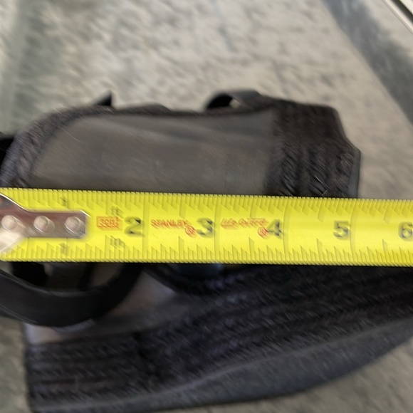 All Saints black wedge platform sandals - Picture 11 of 13